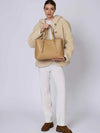 BORSA A SPALLA DONNA - US POLO ASSN. BEIGE - BIU4B8935WVP 5