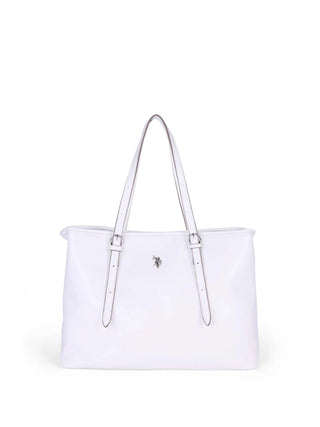 BORSA A SPALLA DONNA - US POLO ASSN. BIANCO - BIU4B8935WVP