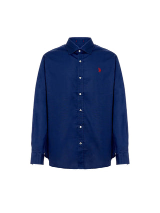 CAMICIA UOMO - US POLO ASSN. BLU SCURO - US43104007