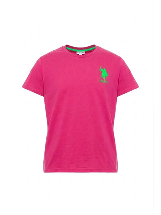T-SHIRT UOMO - US POLO ASSN. FUXIA - US43154021