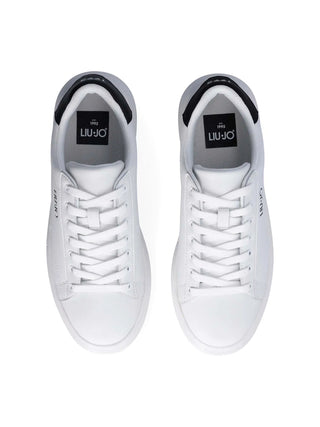 SNEAKERS UOMO - LIU-JO BIANCO-NERO - 7B4027PX474 4