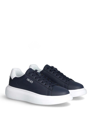 SNEAKERS UOMO - LIU-JO NAVY-BIANCO - 7B4027PX474 2