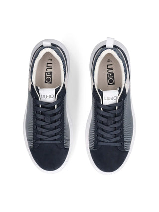 SNEAKERS UOMO - LIU-JO BLU-BIANCO - 7B6001PX027 4