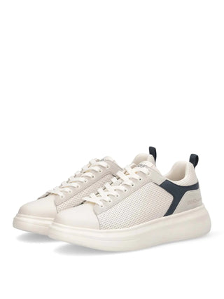 SNEAKERS UOMO - LIU-JO BIANCO-BLU - 7B6001PX355 2