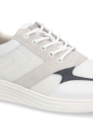 SNEAKERS UOMO - LIU-JO BIANCO-BLU - 7B6005PX029 5