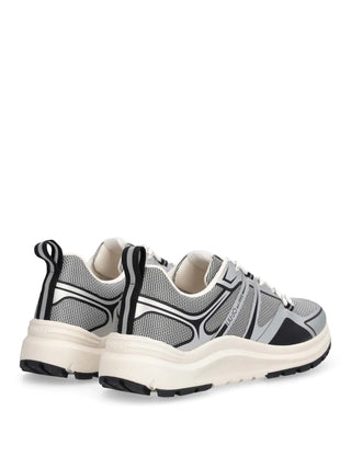 SNEAKERS UOMO - LIU-JO ARGENTO-NERO - 7B6009TX519 3