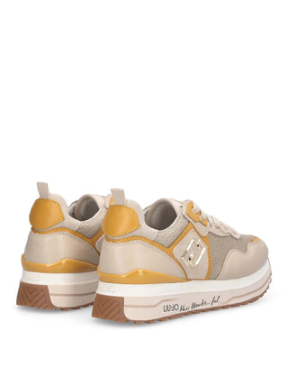 SNEAKERS DONNA - LIU-JO BEIGE - BA6009PX077 3