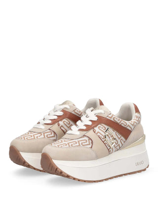 SNEAKERS DONNA - LIU-JO BEIGE - BA6019PX617 2