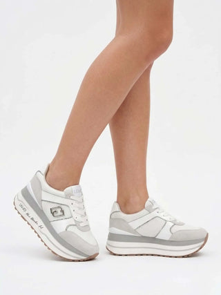 SNEAKERS DONNA - LIU-JO BIANCO - BA6019PX805 6