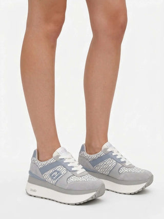 SNEAKERS DONNA - LIU-JO GRIGIO - BA6019PX823 6