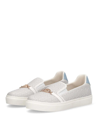 SLIP ON DONNA - LIU-JO BIANCO-AZZURRO - BA6061EX339 2