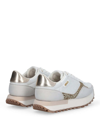 SNEAKERS DONNA - LIU-JO BIANCO-ORO - BA6065TX524 3