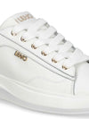 SNEAKERS DONNA - LIU-JO BIANCO-ORO - BA6069PX026 5