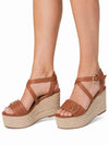 SANDALO DONNA - LIU-JO CUOIO - SA6083P0102 6