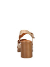 SANDALO DONNA - MNG COLLECTION BEIGE - 3842 5