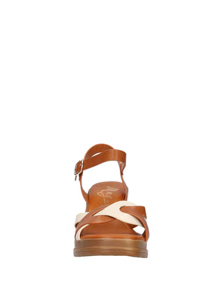 SANDALO DONNA - MNG COLLECTION CUOIO - 3843 3