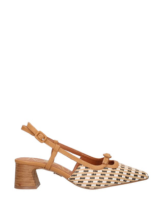 DECOLLETE DONNA - NAZARENO GABRIELLI CAMEL - 4601