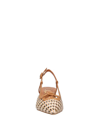 DECOLLETE DONNA - NAZARENO GABRIELLI CAMEL - 4601 3