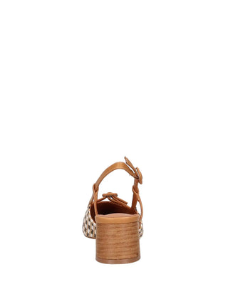 DECOLLETE DONNA - NAZARENO GABRIELLI CAMEL - 4601 5