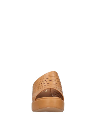 SANDALO DONNA - NAZARENO GABRIELLI CAMEL - 6122 3