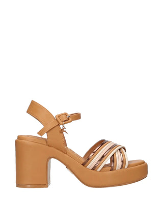 SANDALO DONNA - NAZARENO GABRIELLI CAMEL - 6123 1