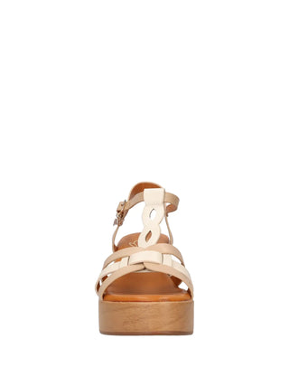 SANDALO DONNA - MNG COLLECTION BEIGE - 6222 3