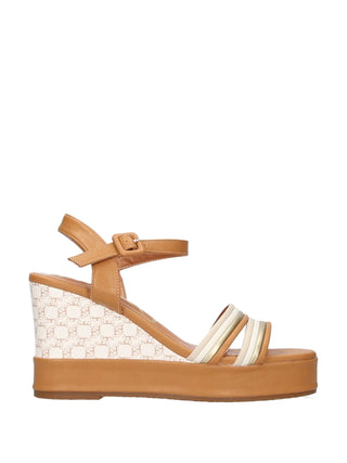 SANDALO DONNA - NAZARENO GABRIELLI CAMEL - 7314 1