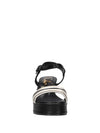 SANDALO DONNA - NAZARENO GABRIELLI NERO - 7314 3