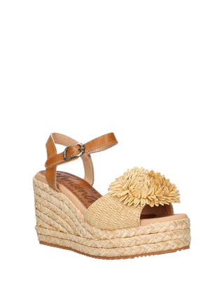 SANDALO DONNA - +VINCENTI BEIGE - 9851 2