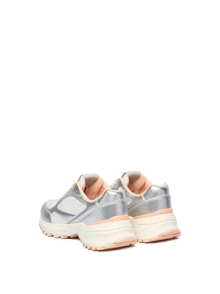 SNEAKERS DONNA - CALVIN KLEIN BIANCO-ARGENTO - YW0YW02063 3