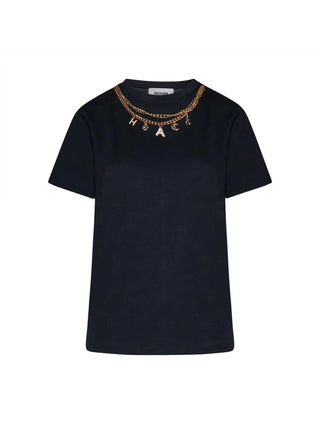T-SHIRT DONNA - SILVIAN HEACH NERO - GPP26074TS