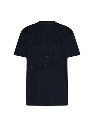 T-SHIRT DONNA - SILVIAN HEACH NERO - GPP26412TS