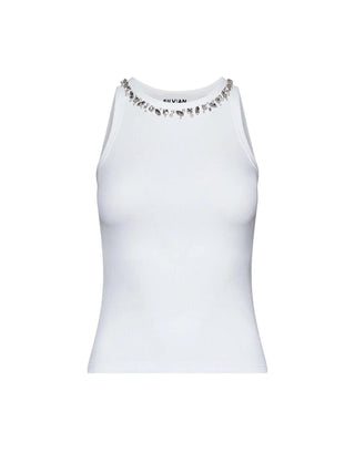 CANOTTA DONNA - SILVIAN HEACH BIANCO - GPP26450CN