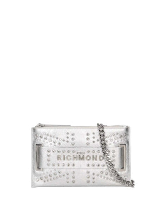 BORSA A SPALLA DONNA - JOHN RICHMOND ARGENTO - RWP26149BO