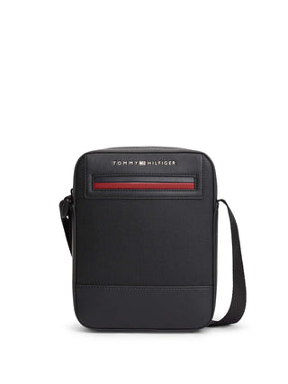 TRACOLLA UOMO - TOMMY HILFIGER NERO - AM0AM14156