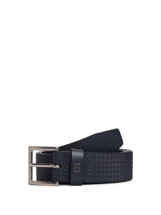 CINTURA UOMO - TOMMY HILFIGER BLU - AM0AM14179