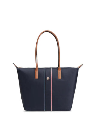 TOTE DONNA - TOMMY HILFIGER BLU - AW0AW17706