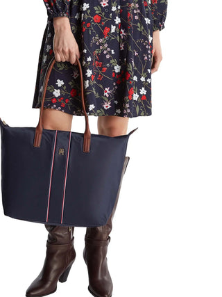 TOTE DONNA - TOMMY HILFIGER BLU - AW0AW17706 5