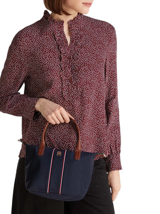 TOTE DONNA - TOMMY HILFIGER BLU - AW0AW17707 5