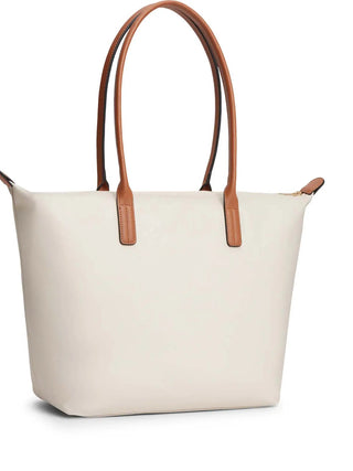 TOTE DONNA - TOMMY HILFIGER CREMA - AW0AW17711 2