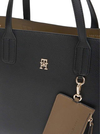 BORSA A MANO DONNA - TOMMY HILFIGER NERO - AW0AW18122 3
