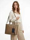 BORSA A MANO DONNA - TOMMY HILFIGER TAUPE - AW0AW18122 5