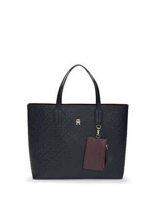 BORSA A MANO DONNA - TOMMY HILFIGER BLU - AW0AW18123