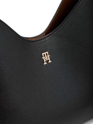 BORSA A SPALLA DONNA - TOMMY HILFIGER NERO - AW0AW18140 3