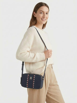 TRACOLLA DONNA - TOMMY HILFIGER BLU - AW0AW18153 4