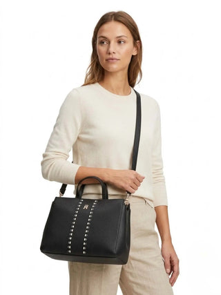 BORSA A MANO DONNA - TOMMY HILFIGER NERO - AW0AW18155 5