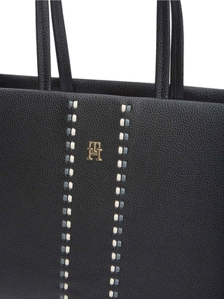 TOTE DONNA - TOMMY HILFIGER NERO - AW0AW18157 4