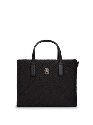 TOTE DONNA - TOMMY HILFIGER NERO - AW0AW18162 1