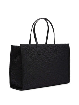 TOTE DONNA - TOMMY HILFIGER NERO - AW0AW18163 2
