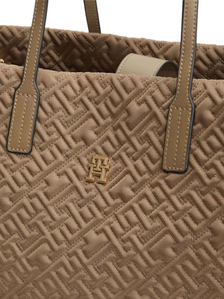 TOTE DONNA - TOMMY HILFIGER TAUPE - AW0AW18163 4